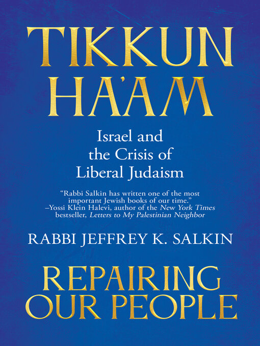 Title details for Tikkun Ha'am / Repairing Our People by Rabbi Jeffrey K. Salkin - Wait list